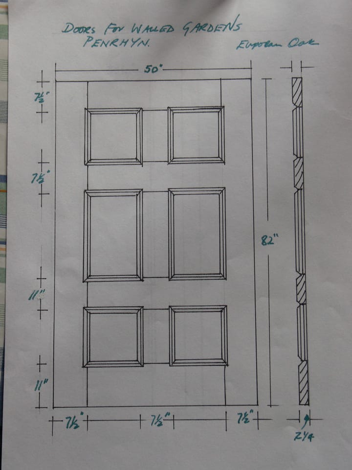 Replacing a garden gate