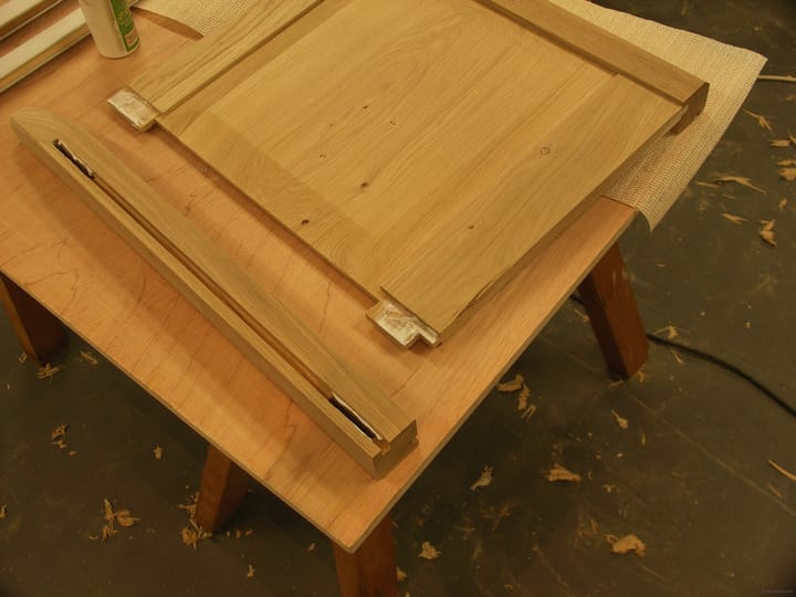 Hope chest glue up