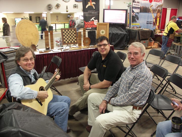 The Woodworking Shows Masterclasses going well