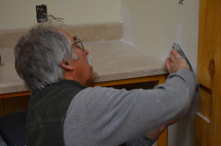 Another post in place