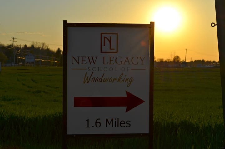 2nd day of class -  bright hope for future woodworkers