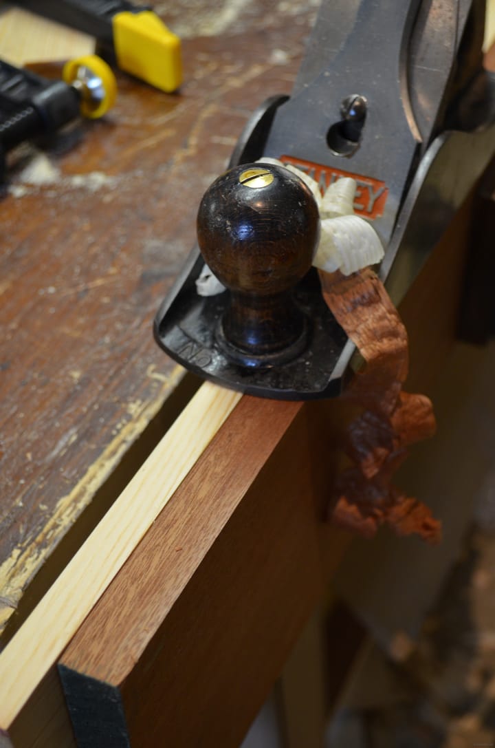 Creating small rabbets