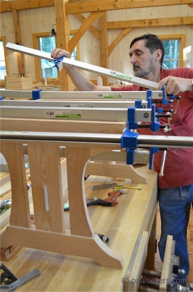 Toolboxes, tables and rocking chairs