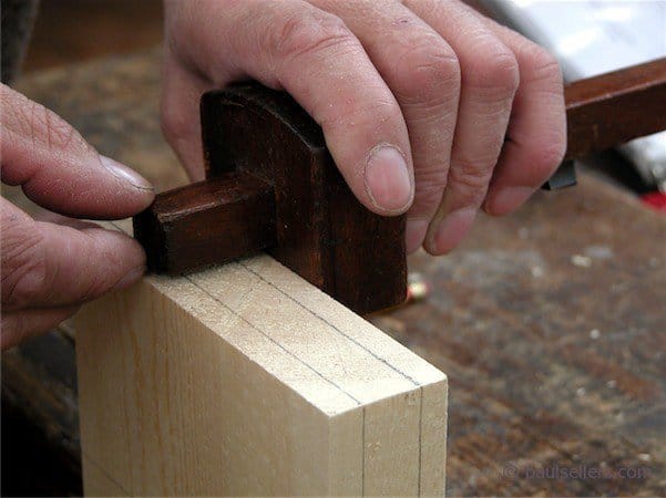 More on the marking gauge