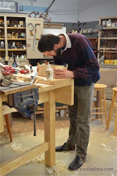 Phil's big bench fits