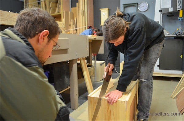 Changing colour and texture