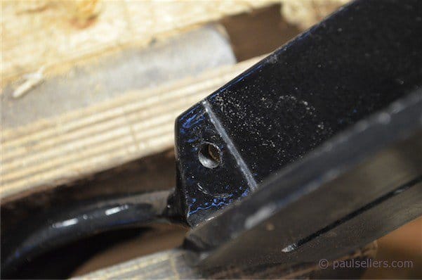 Correction to Faithfull Bench Cabinet Scrapers