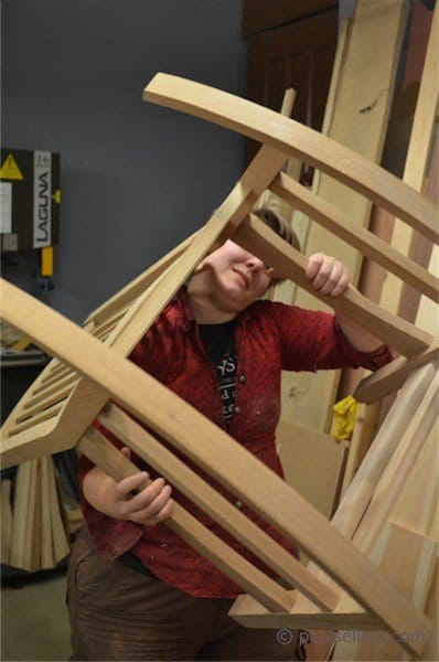 A classful of new-genre woodworkers