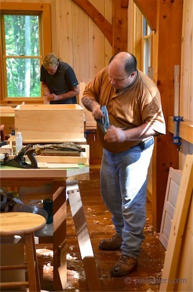 Tool chest build on Woodworking Masterclasses