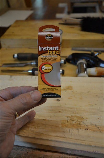 TightBond CA glue strong, but not sure if it makes the 5-second set claim