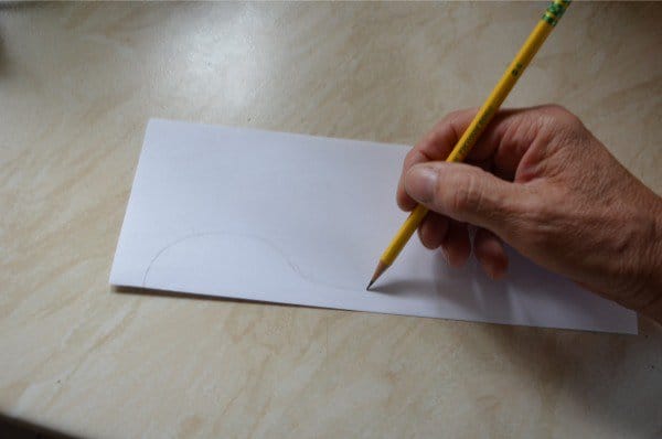 Spoon making - Laying out for the first cuts