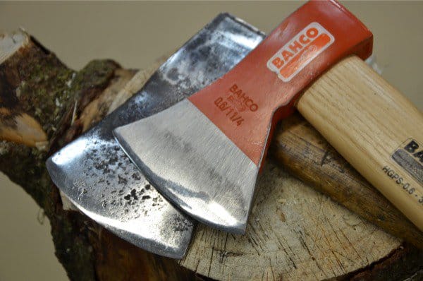 Shaping your axes for carving