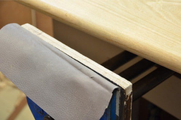 Lining the Front Vise Jaw