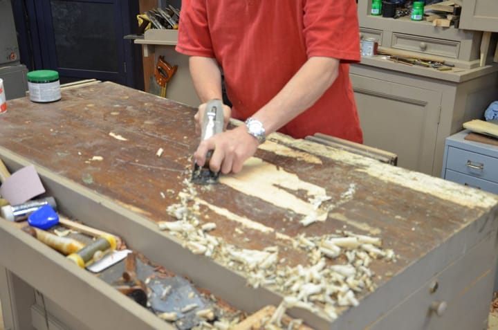 Flattening One of My Benches