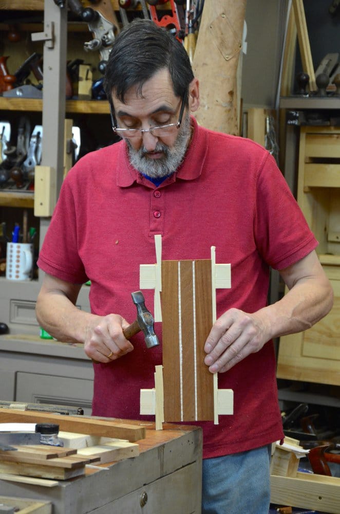 Laminating Thin Stock - Clamps From Scraps That work