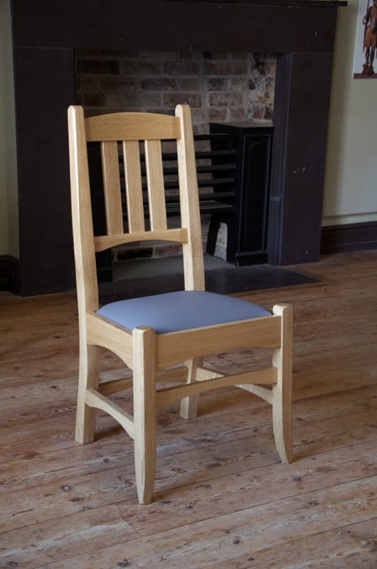 Upholstering an Inset Leather Seat