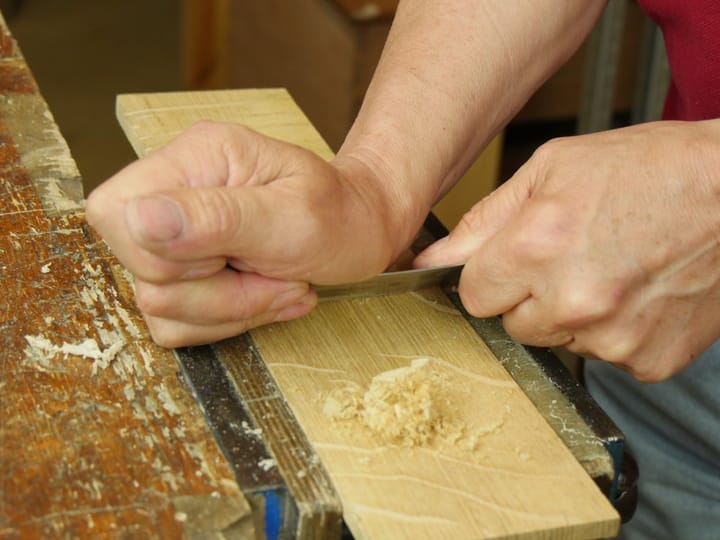 Sam's progressing and apprenticeships with me