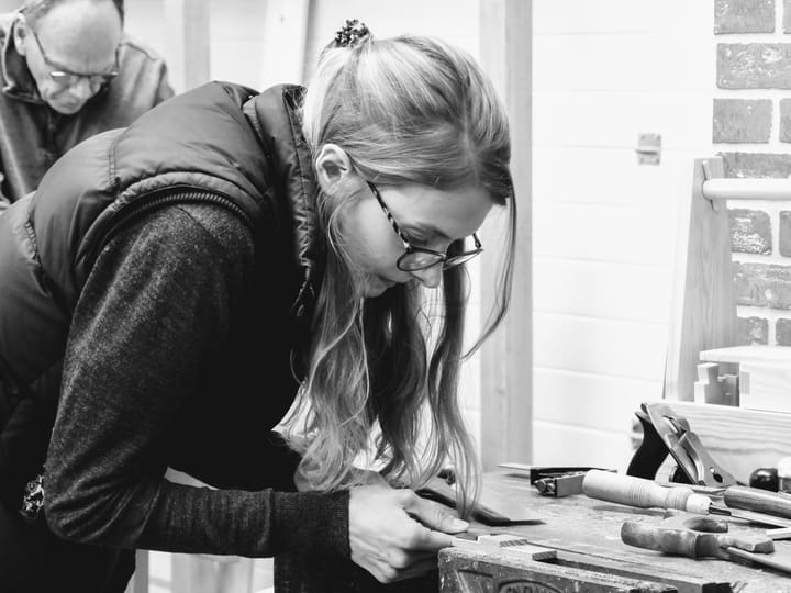 It's Black and White Woodworking Reality