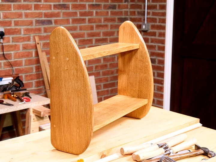 Applying Shellac to My Shelf