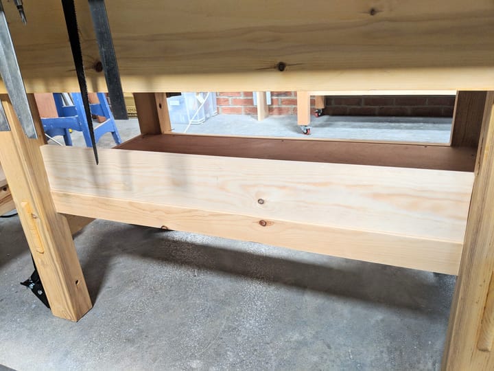Before the Workbench Drawer