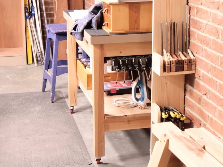 Installing My Under-Bench Shelf