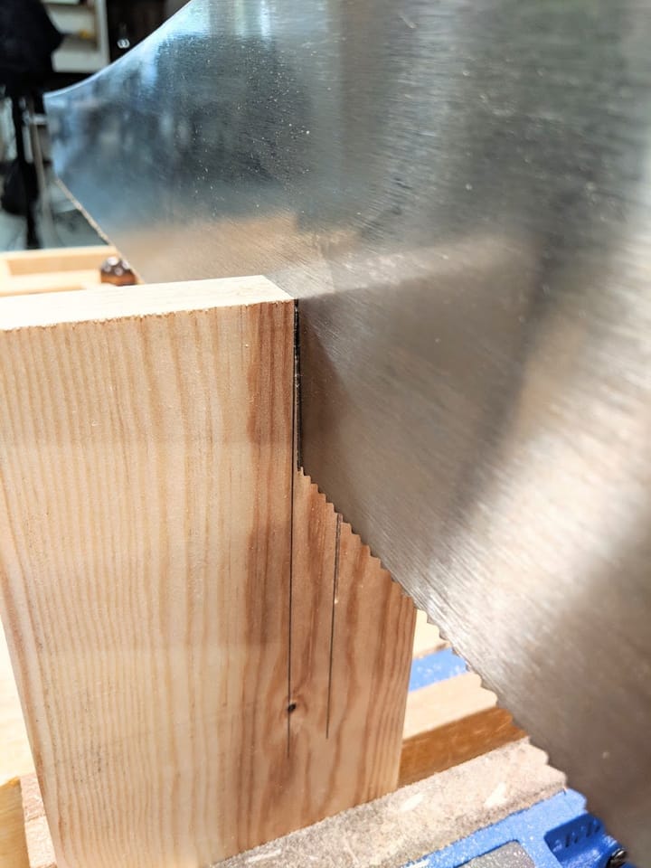 Can't Saw Straight—Practice More Often Before You Begin