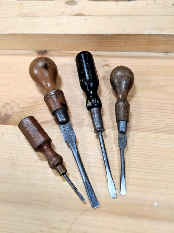 I Grab a Few Treasures to Work On