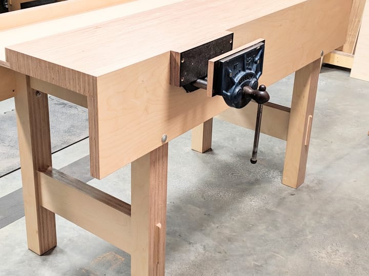 Plywood Workbench is Out