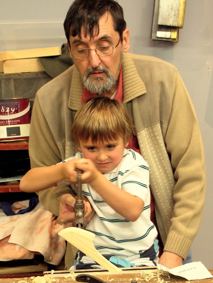 Boys and Woodworking