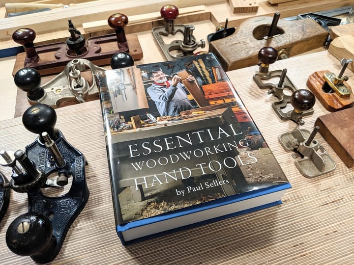 Update on My Book- Essential Woodworking Hand Tools
