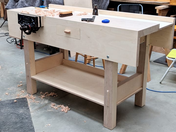 Plywood Workbench Anniversary