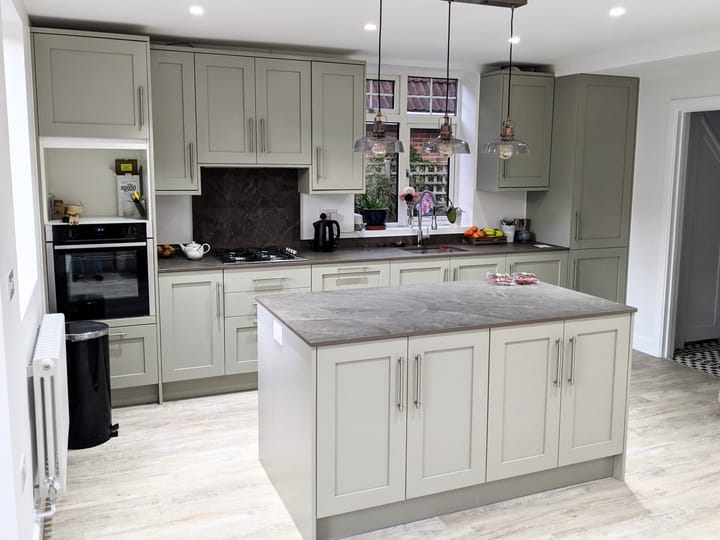 The builders are done...