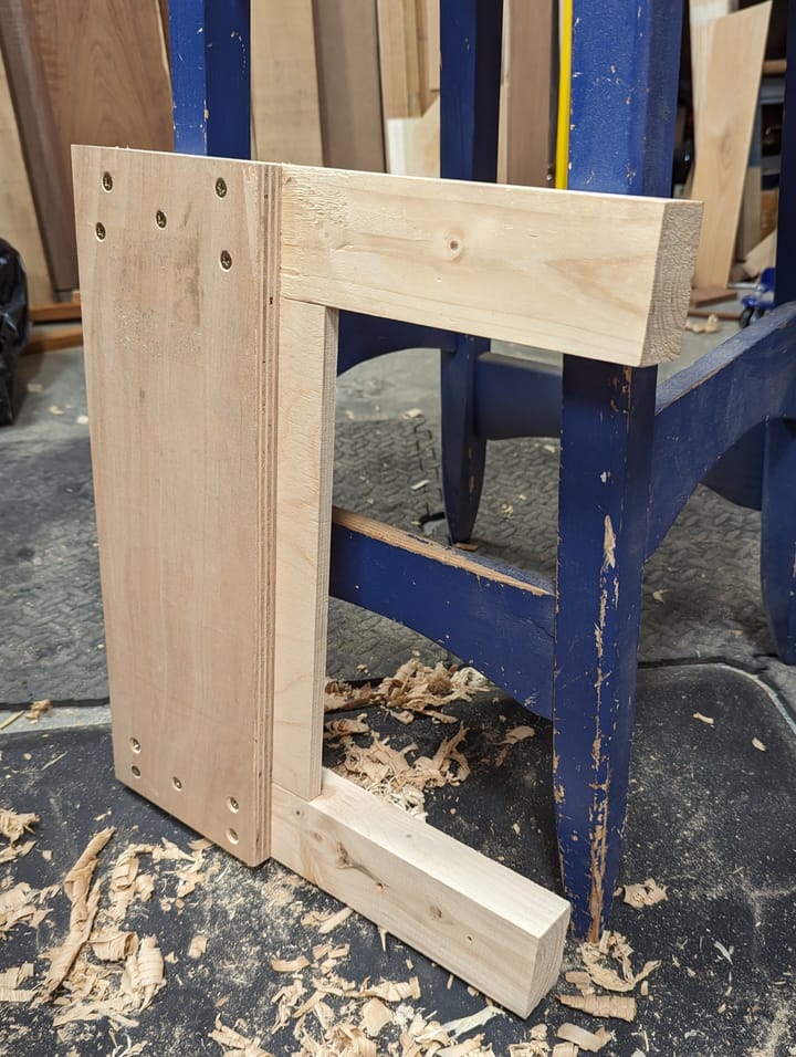 My Vice-Held End-grain Planing Guide