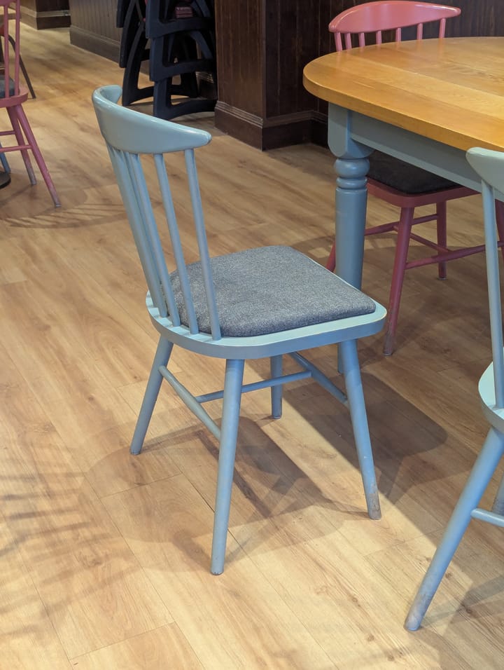 Nine Years a Café Chair Equals . . .