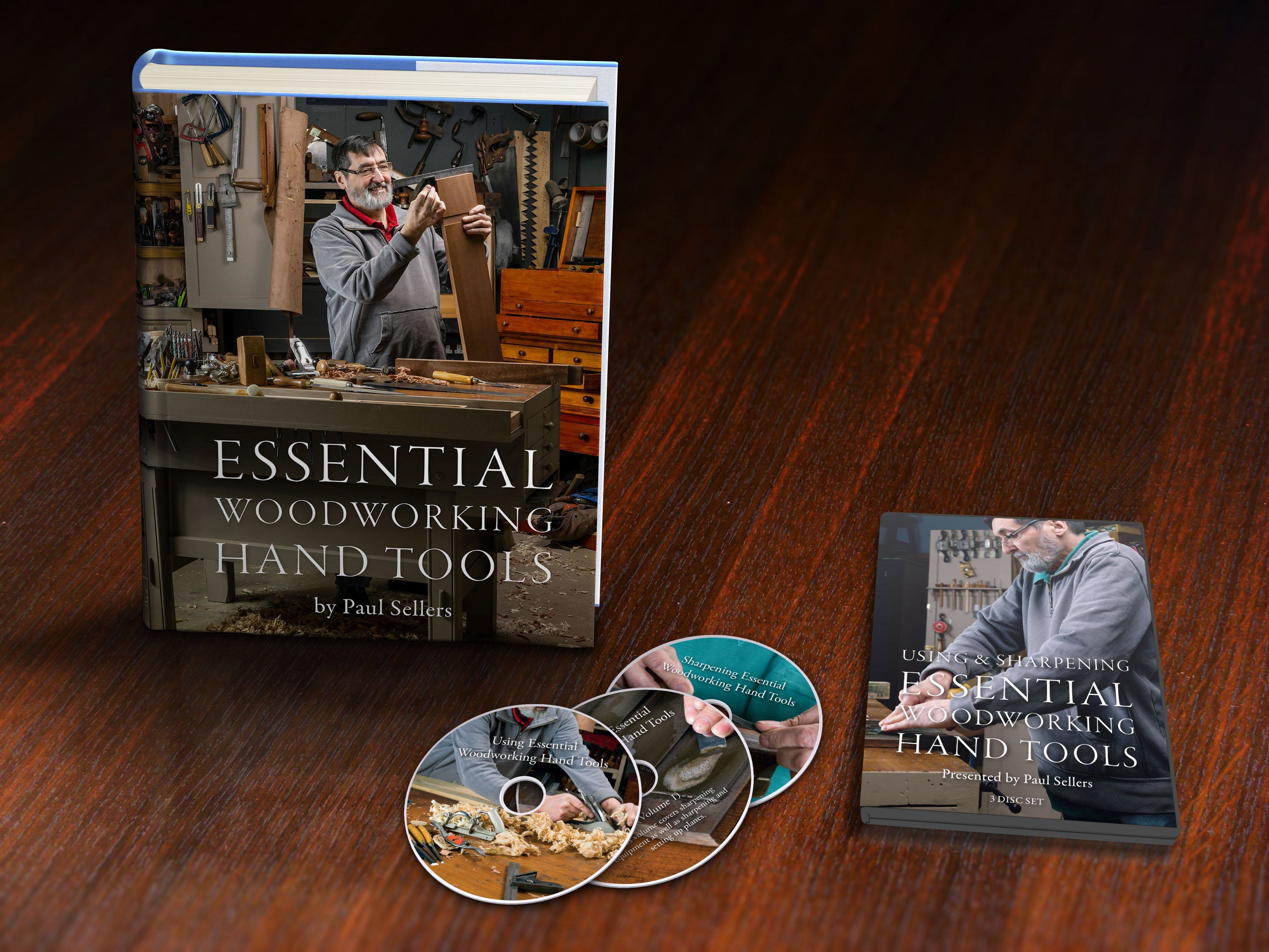 Book DVD Case and Discs