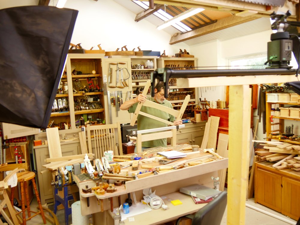 My garage workshop is nothing like my workshop studio here. 