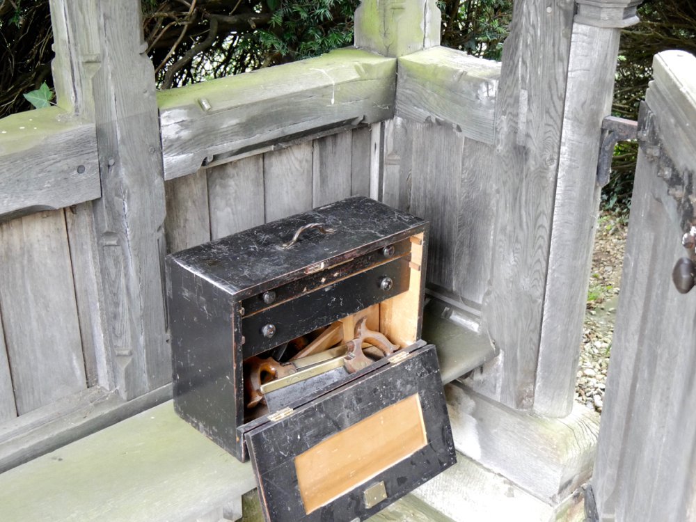 I took my tools to separate the parts and felt glad for my lighter weight traveling companion.